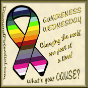 Awareness Wed Button